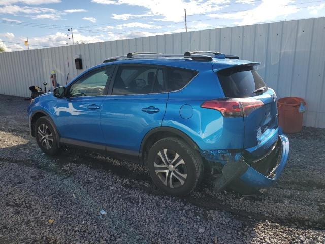 JTMBFREV9HJ709001 - 2017 TOYOTA RAV4 LE BLUE photo 2