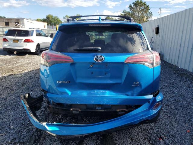 JTMBFREV9HJ709001 - 2017 TOYOTA RAV4 LE BLUE photo 6