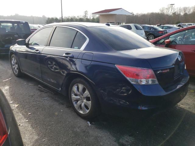 1HGCP26839A200980 - 2009 HONDA ACCORD EXL BLUE photo 2