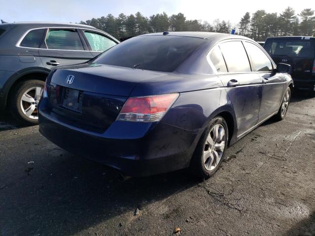 1HGCP26839A200980 - 2009 HONDA ACCORD EXL BLUE photo 3