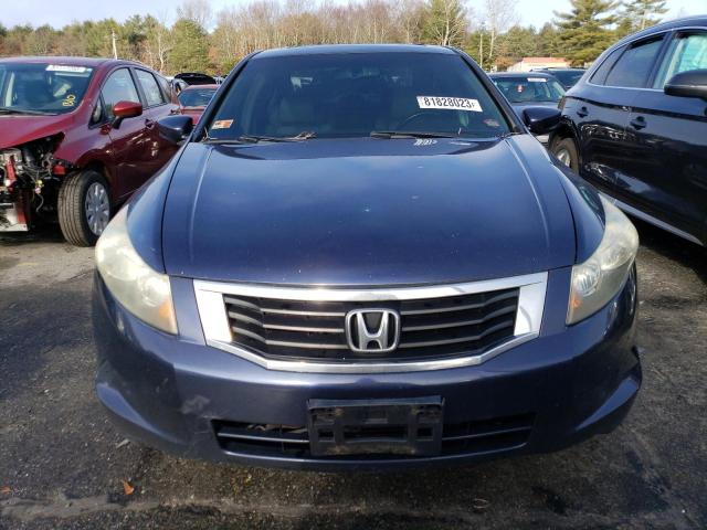 1HGCP26839A200980 - 2009 HONDA ACCORD EXL BLUE photo 5