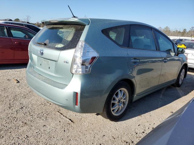 JTDZN3EU1D3259879 - 2013 TOYOTA PRIUS V BLUE photo 3