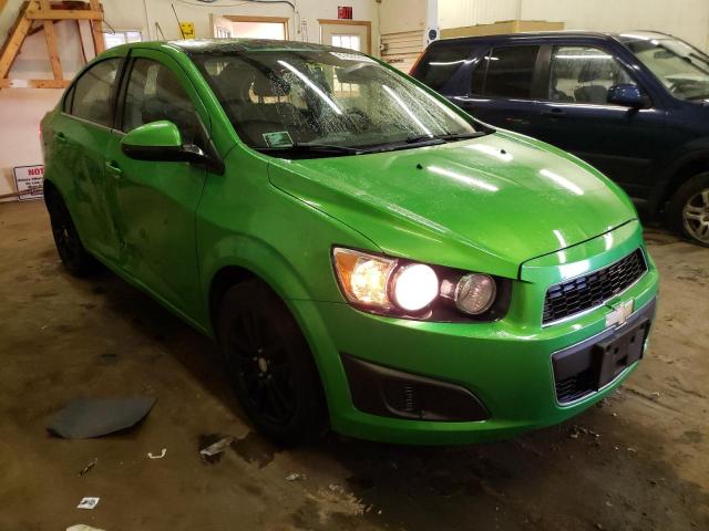 1G1JC5SH1F4166520 - 2015 CHEVROLET SONIC LT GREEN photo 4