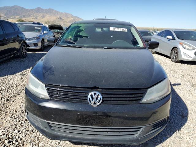 3VW2K7AJ6CM466176 - 2012 VOLKSWAGEN JETTA BASE BLACK photo 5