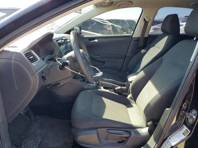 3VW2K7AJ6CM466176 - 2012 VOLKSWAGEN JETTA BASE BLACK photo 7