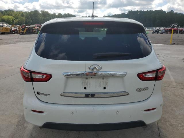5N1AL0MN8EC549884 - 2014 INFINITI QX60 WHITE photo 6