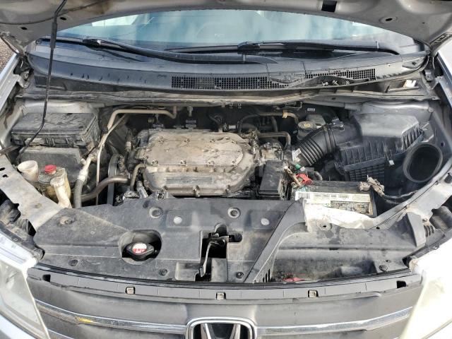 5FNRL5H65DB062019 - 2013 HONDA ODYSSEY EXL SILVER photo 12