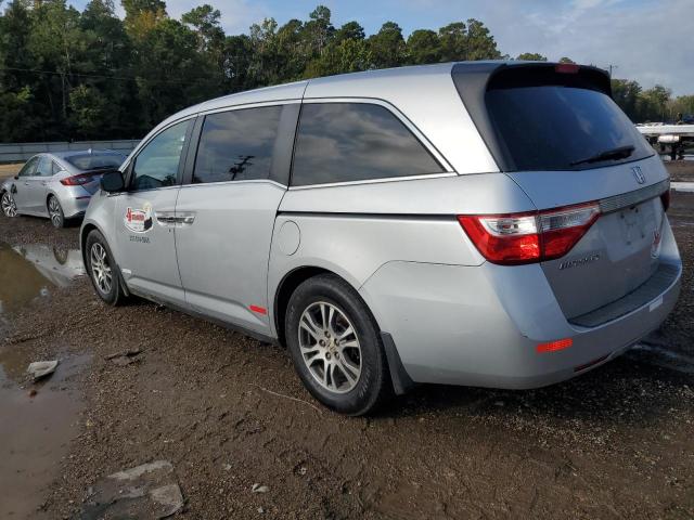 5FNRL5H65DB062019 - 2013 HONDA ODYSSEY EXL SILVER photo 2