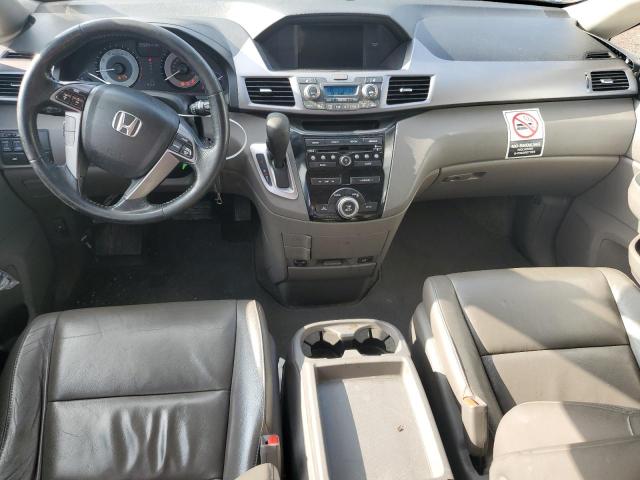 5FNRL5H65DB062019 - 2013 HONDA ODYSSEY EXL SILVER photo 8