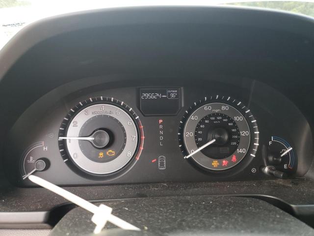 5FNRL5H65DB062019 - 2013 HONDA ODYSSEY EXL SILVER photo 9