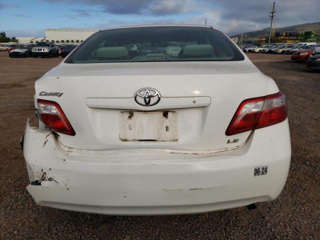 JTNBE46K683145432 - 2008 TOYOTA CAMRY CE WHITE photo 6