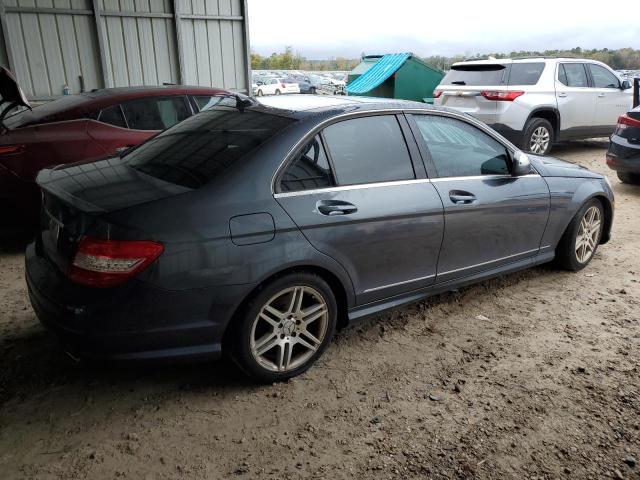 WDDGF56X58F090047 - 2008 MERCEDES-BENZ C 350 BLUE photo 3