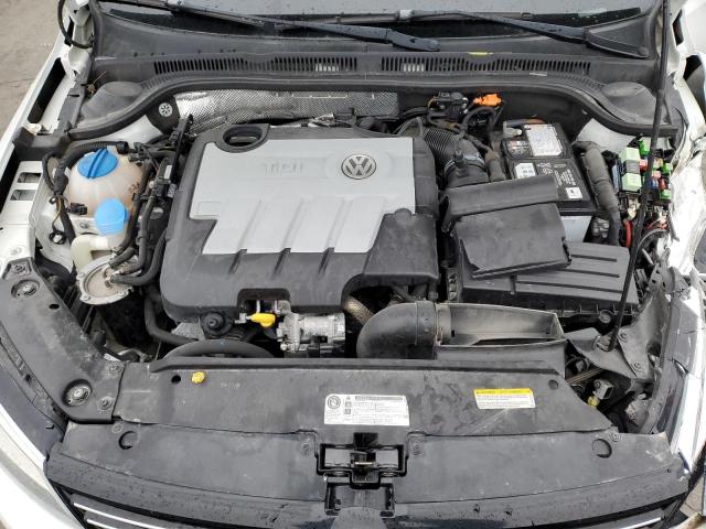 3VWLL7AJ3EM426724 - 2014 VOLKSWAGEN JETTA TDI WHITE photo 11