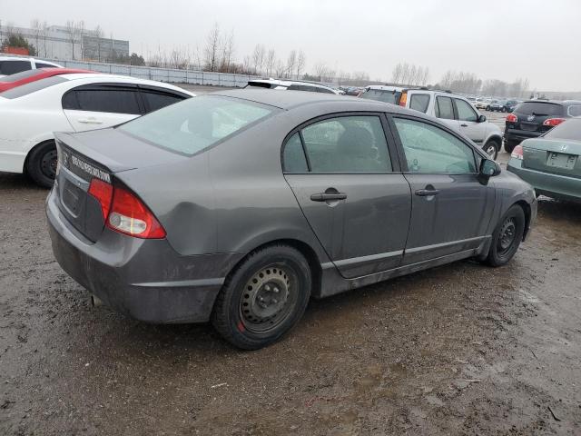 2HGFA1F28AH044543 - 2010 HONDA CIVIC DX GRAY photo 3