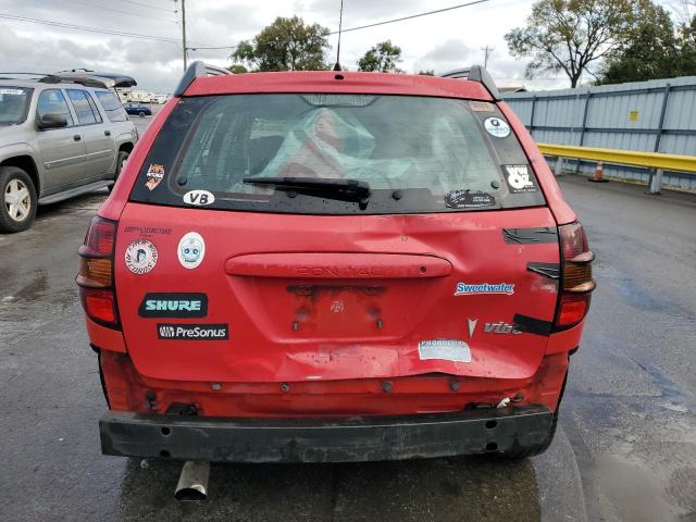 5Y2SL63895Z457364 - 2005 PONTIAC VIBE წითელი ფოტო 6