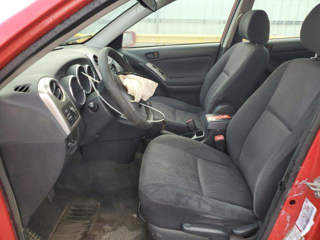 5Y2SL63895Z457364 - 2005 PONTIAC VIBE წითელი ფოტო 7