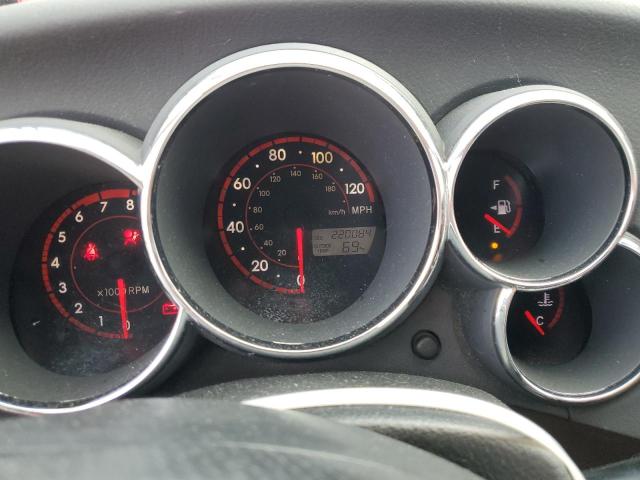 5Y2SL63895Z457364 - 2005 PONTIAC VIBE წითელი ფოტო 9