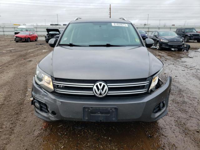 WVGBV3AX0EW608317 - 2014 VOLKSWAGEN TIGUAN S GRAY photo 5