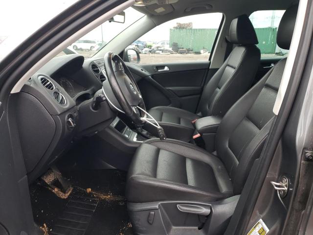 WVGBV3AX0EW608317 - 2014 VOLKSWAGEN TIGUAN S GRAY photo 7