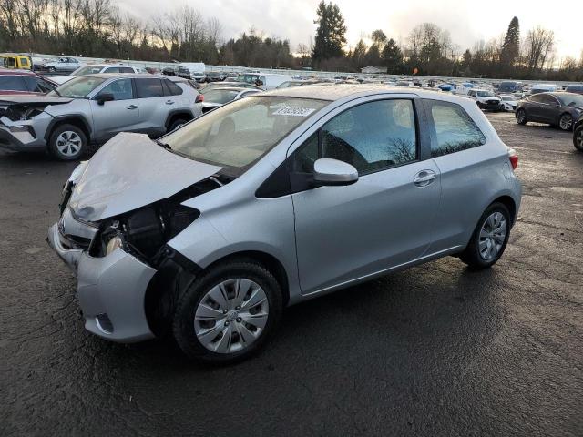 JTDJTUD34CD524756 - 2012 TOYOTA YARIS SILVER photo 1