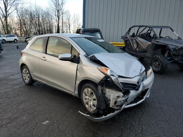 JTDJTUD34CD524756 - 2012 TOYOTA YARIS SILVER photo 4