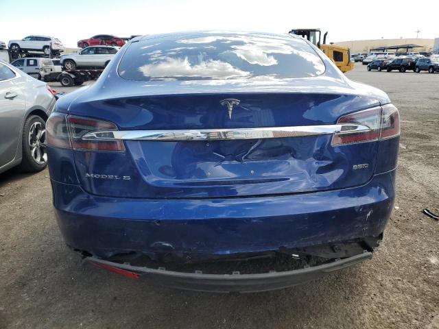 5YJSA1E24FF117080 - 2015 TESLA MODEL S 蓝色 照片 6
