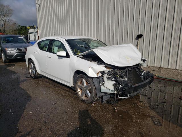 1C3CDZCG6DN508582 - 2013 DODGE AVENGER SXT WHITE photo 4