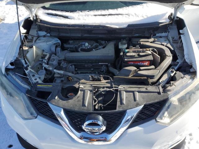 5N1AT2MT8FC874109 - 2015 NISSAN ROGUE S WHITE photo 12
