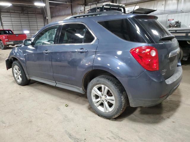 2GNFLGEK3E6327535 - 2014 CHEVROLET EQUINOX LT BLUE photo 2