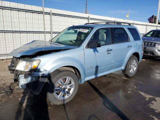 4M2CU811X8KJ31549 - 2008 MERCURY MARINER BLUE photo 1