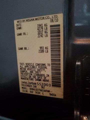 1N4AL2AP6AN552003 - 2010 NISSAN ALTIMA BASE Boz foto 12