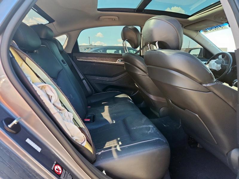 KMHGN4JE9GU138300 - 2016 HYUNDAI GENESIS 3.8L GRAY photo 10
