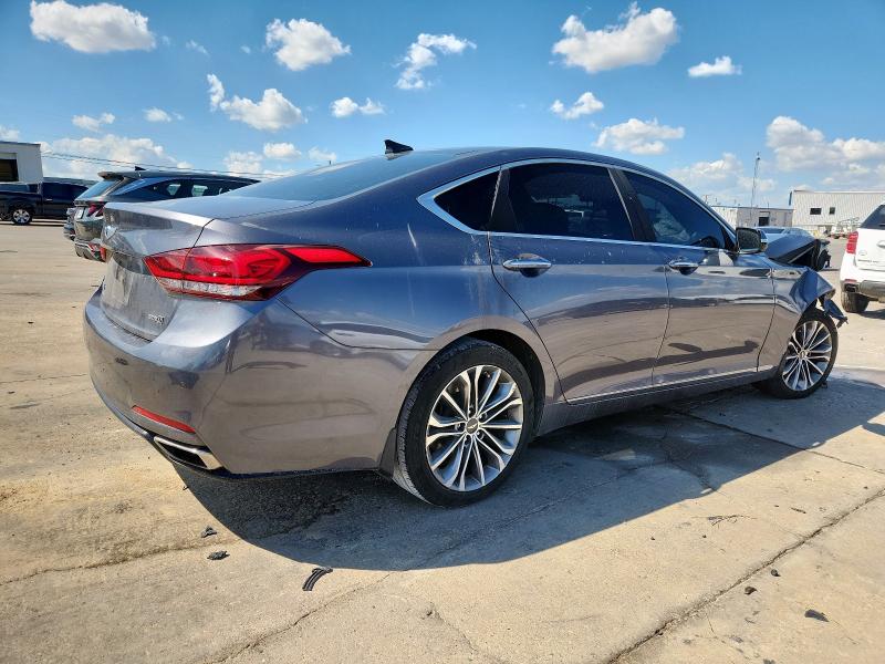 KMHGN4JE9GU138300 - 2016 HYUNDAI GENESIS 3.8L GRAY photo 3