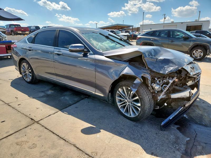 KMHGN4JE9GU138300 - 2016 HYUNDAI GENESIS 3.8L GRAY photo 4