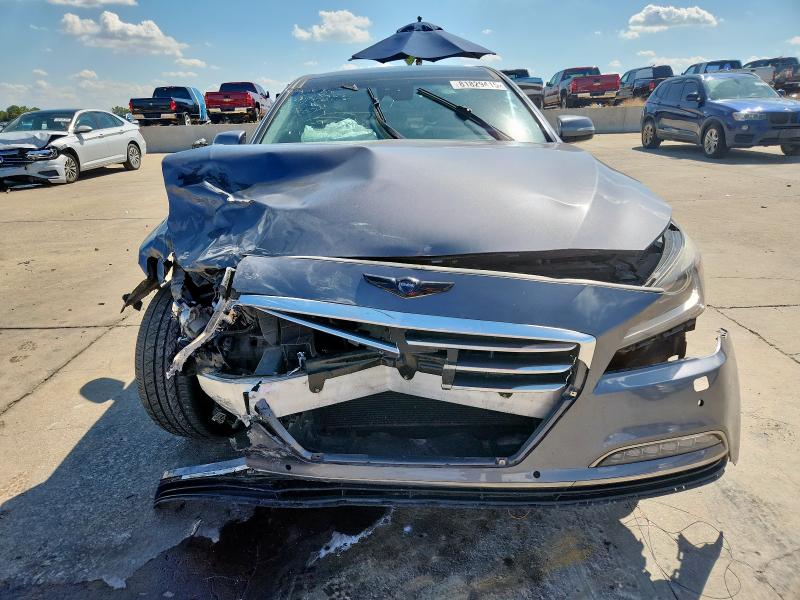 KMHGN4JE9GU138300 - 2016 HYUNDAI GENESIS 3.8L GRAY photo 5