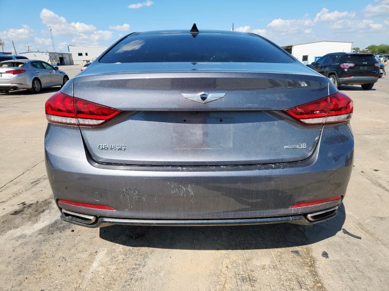 KMHGN4JE9GU138300 - 2016 HYUNDAI GENESIS 3.8L GRAY photo 6