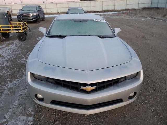 2G1FC1E37C9128703 - 2012 CHEVROLET CAMARO LT SILVER photo 5