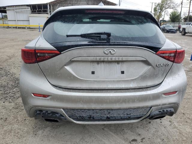 SJKCH5CP5HA036216 - 2017 INFINITI QX30 BASE SILVER photo 6