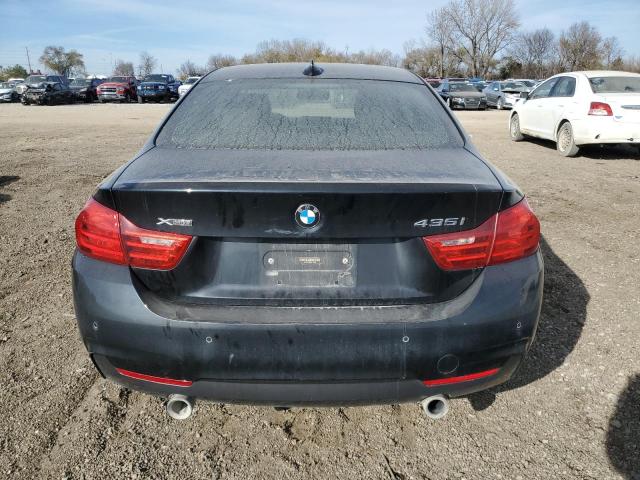 WBA3R5C56EK187034 - 2014 BMW 435 XI BLACK photo 6