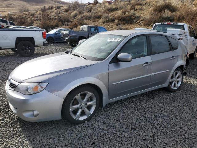 JF1GH63628H827141 - 2008 SUBARU IMPREZA OUTBACK SPORT GRAY photo 1