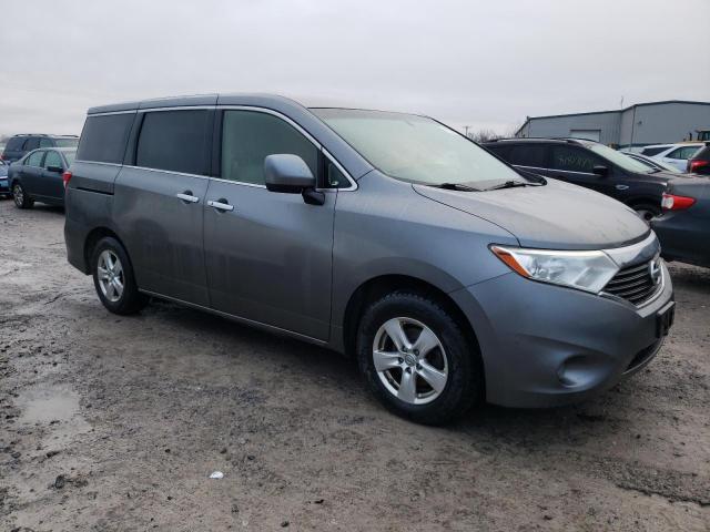 JN8AE2KP8F9124098 - 2015 NISSAN QUEST S GRAY photo 4