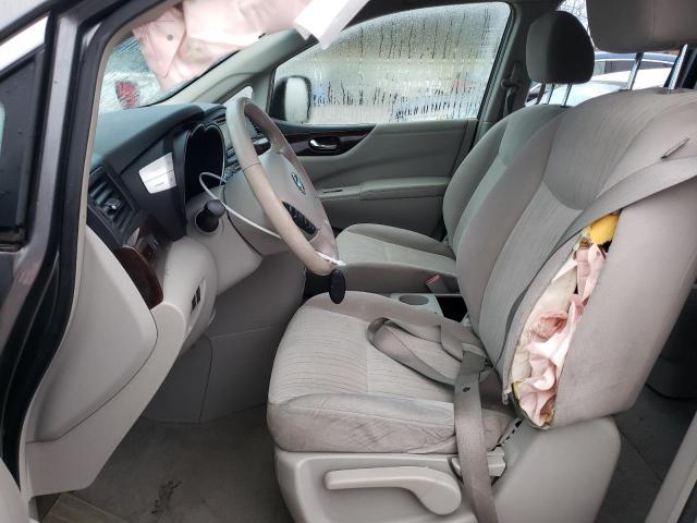 JN8AE2KP8F9124098 - 2015 NISSAN QUEST S GRAY photo 7