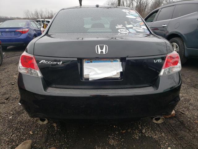 1HGCP3F82AA010095 - 2010 HONDA ACCORD EXL BLACK photo 6