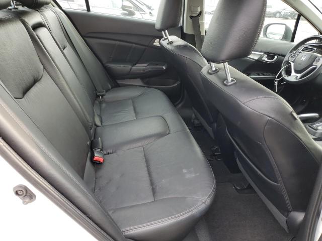 19XFB2F95EE240004 - 2014 HONDA CIVIC EXL თეთრი ფოტო 10