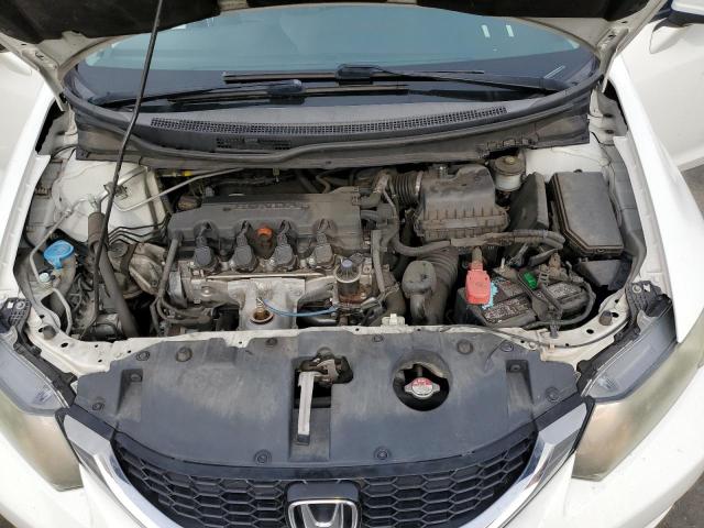 19XFB2F95EE240004 - 2014 HONDA CIVIC EXL თეთრი ფოტო 11