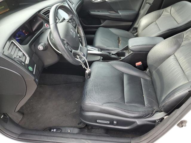 19XFB2F95EE240004 - 2014 HONDA CIVIC EXL თეთრი ფოტო 7