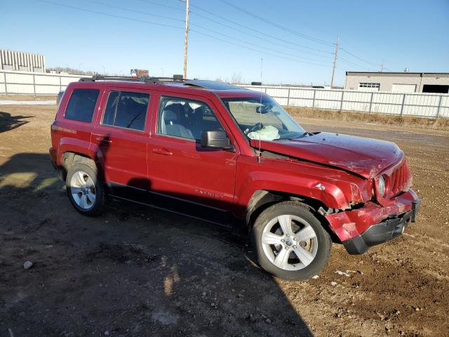 1C4NJRFB1ED546984 - 2014 JEEP PATRIOT LATITUDE RED photo 4