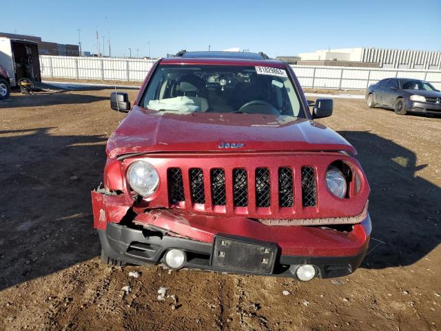 1C4NJRFB1ED546984 - 2014 JEEP PATRIOT LATITUDE RED photo 5