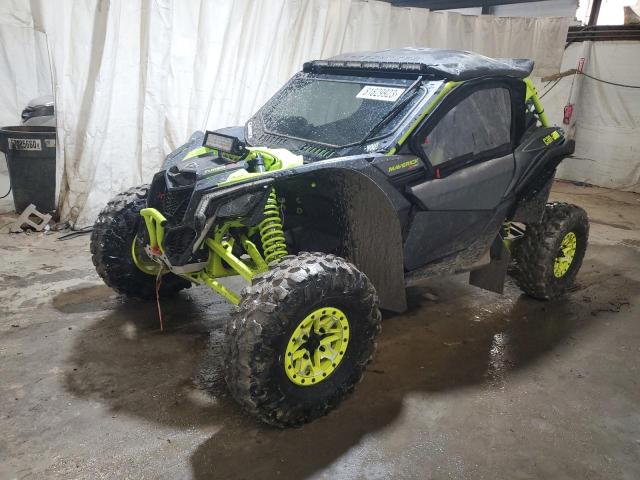 3JBVWAV24MK000766 - 2021 CAN-AM MAVERICK X MR TURBO RR GREEN photo 2