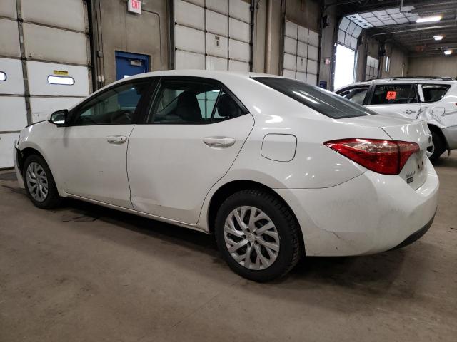 5YFBURHEXKP859381 - 2019 TOYOTA COROLLA L WHITE photo 2